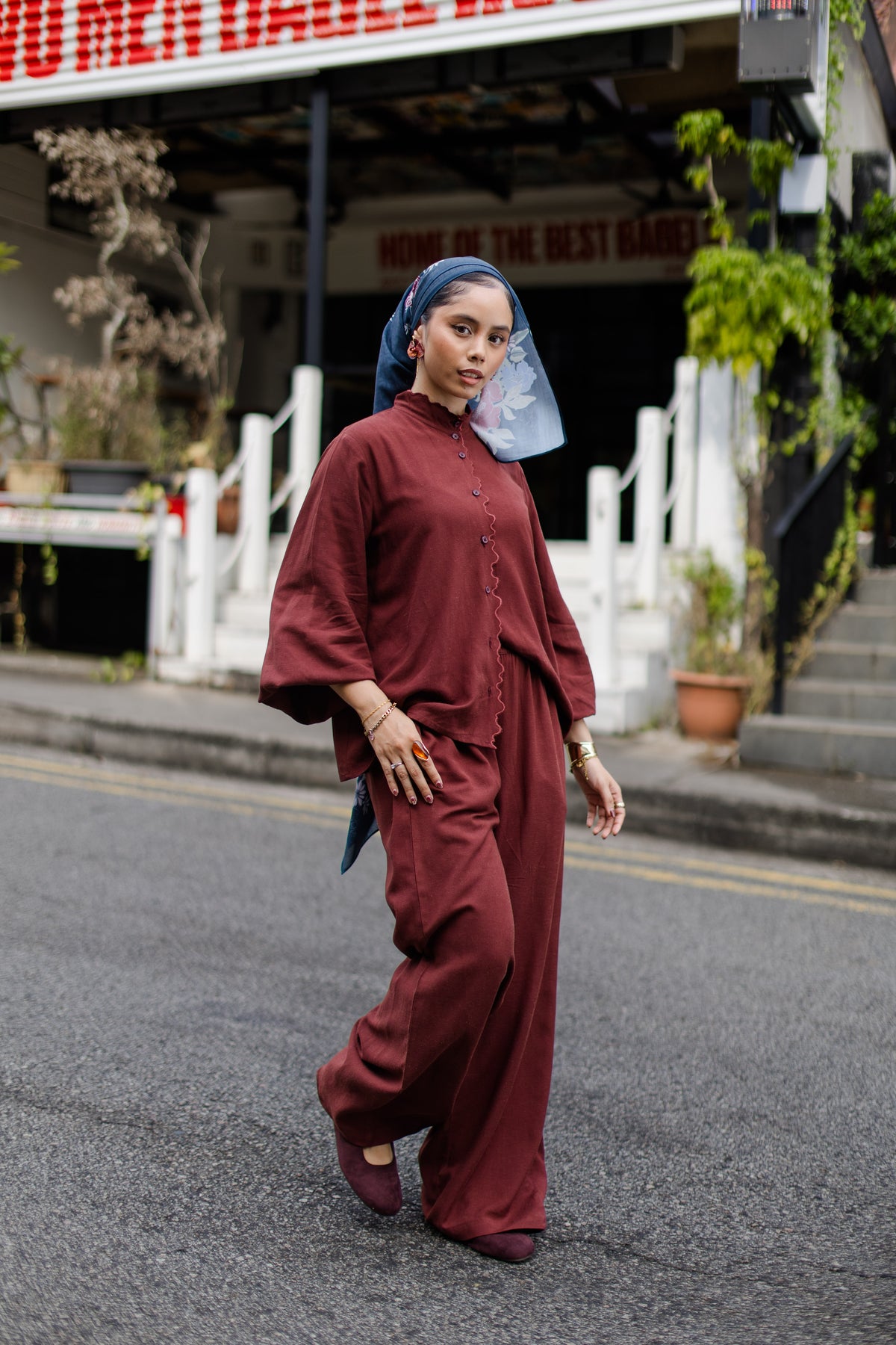 Ripple Co-ord Set - Sienna