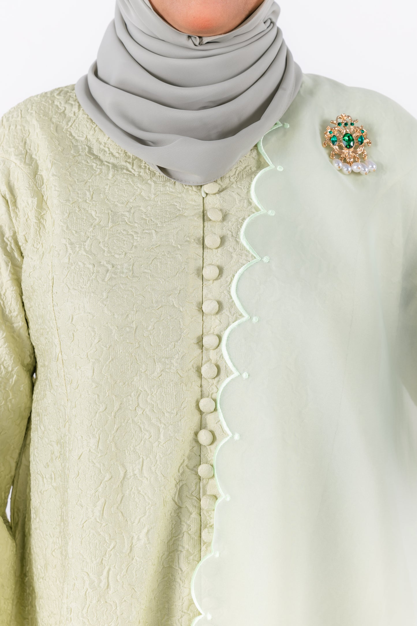 Masturah Kebaya - Green