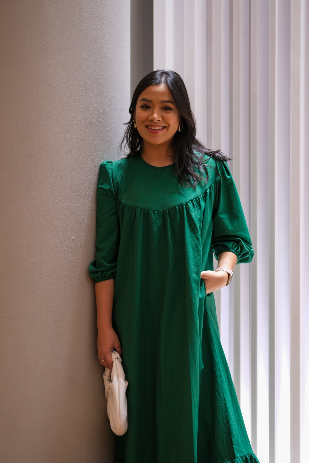 mumsie tiered maxi dress - Jade