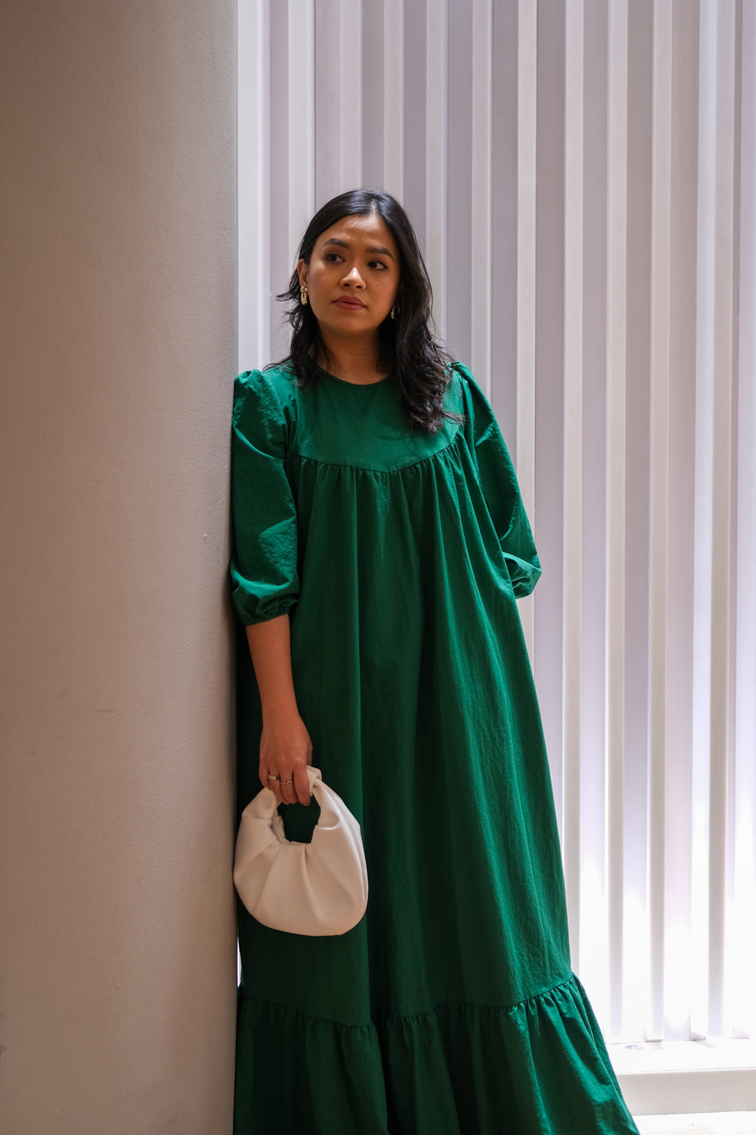 mumsie tiered maxi dress - Jade
