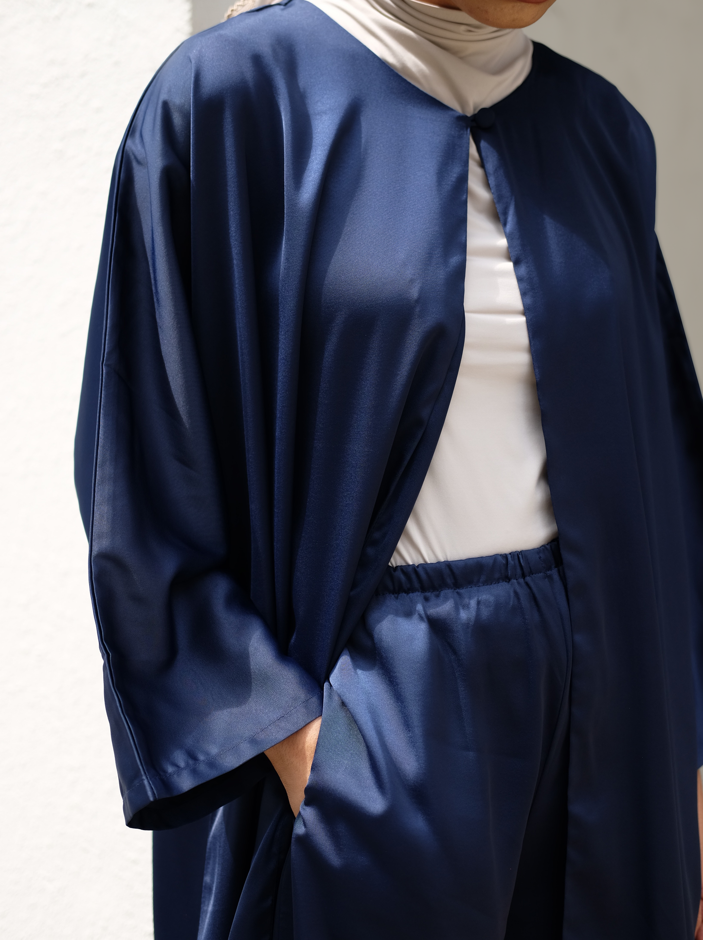 Gloriosa Satin Set - Sapphire