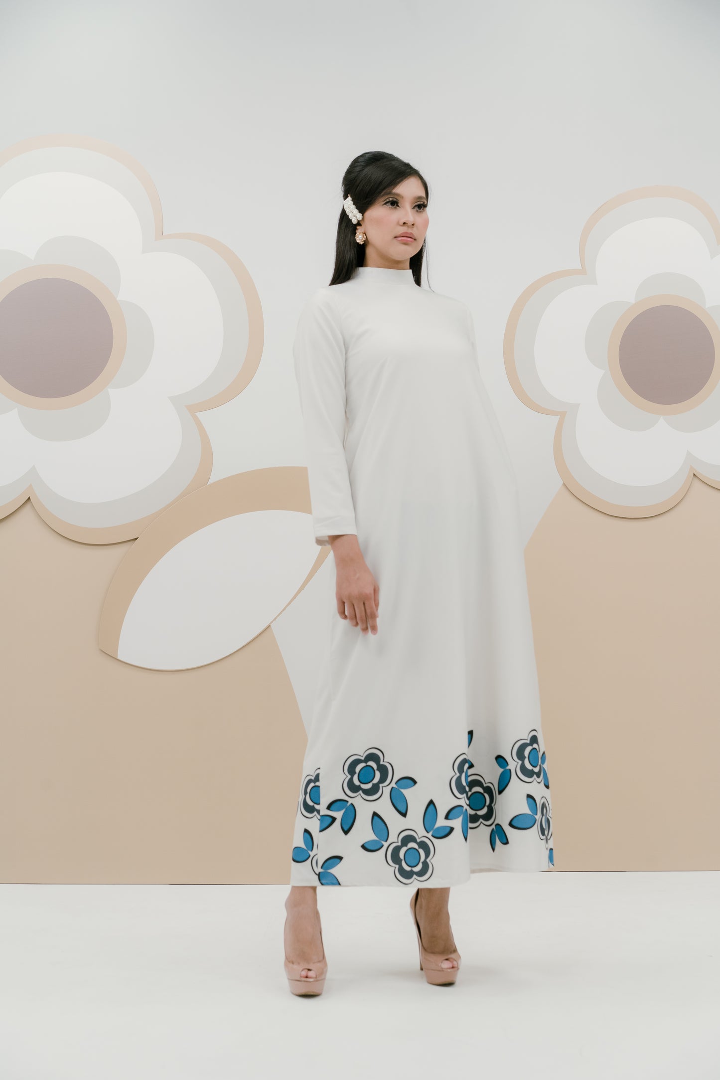 Mariani Abaya - Snow