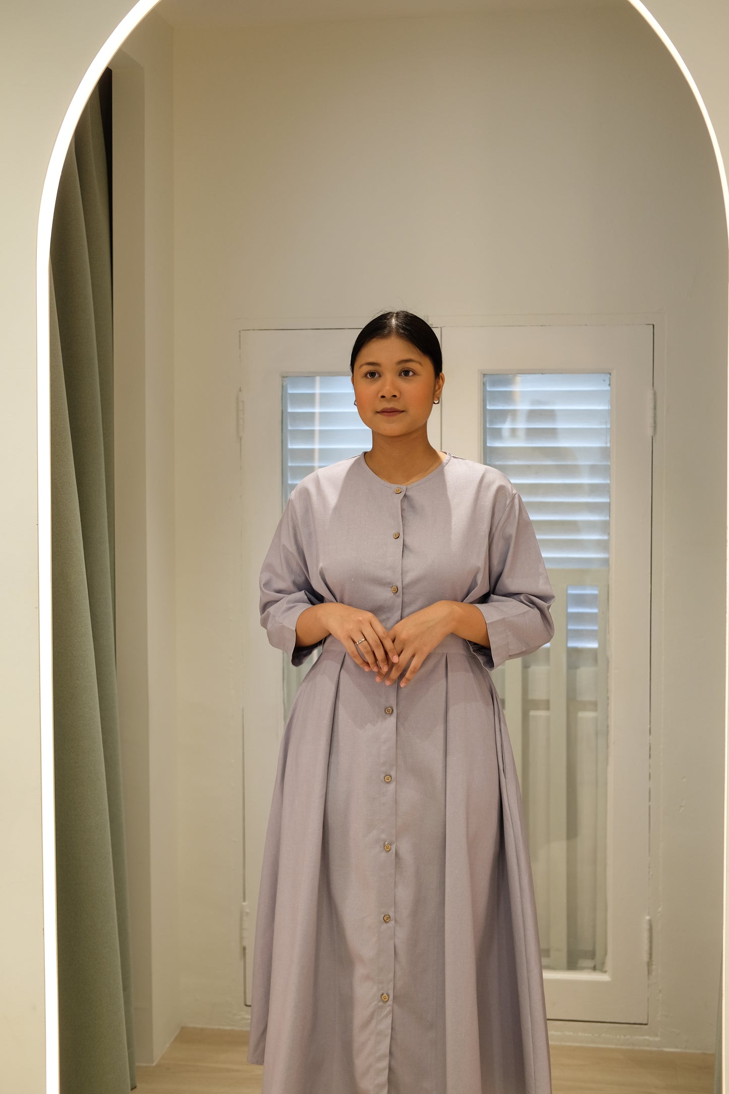 Solace Dress - Cloud