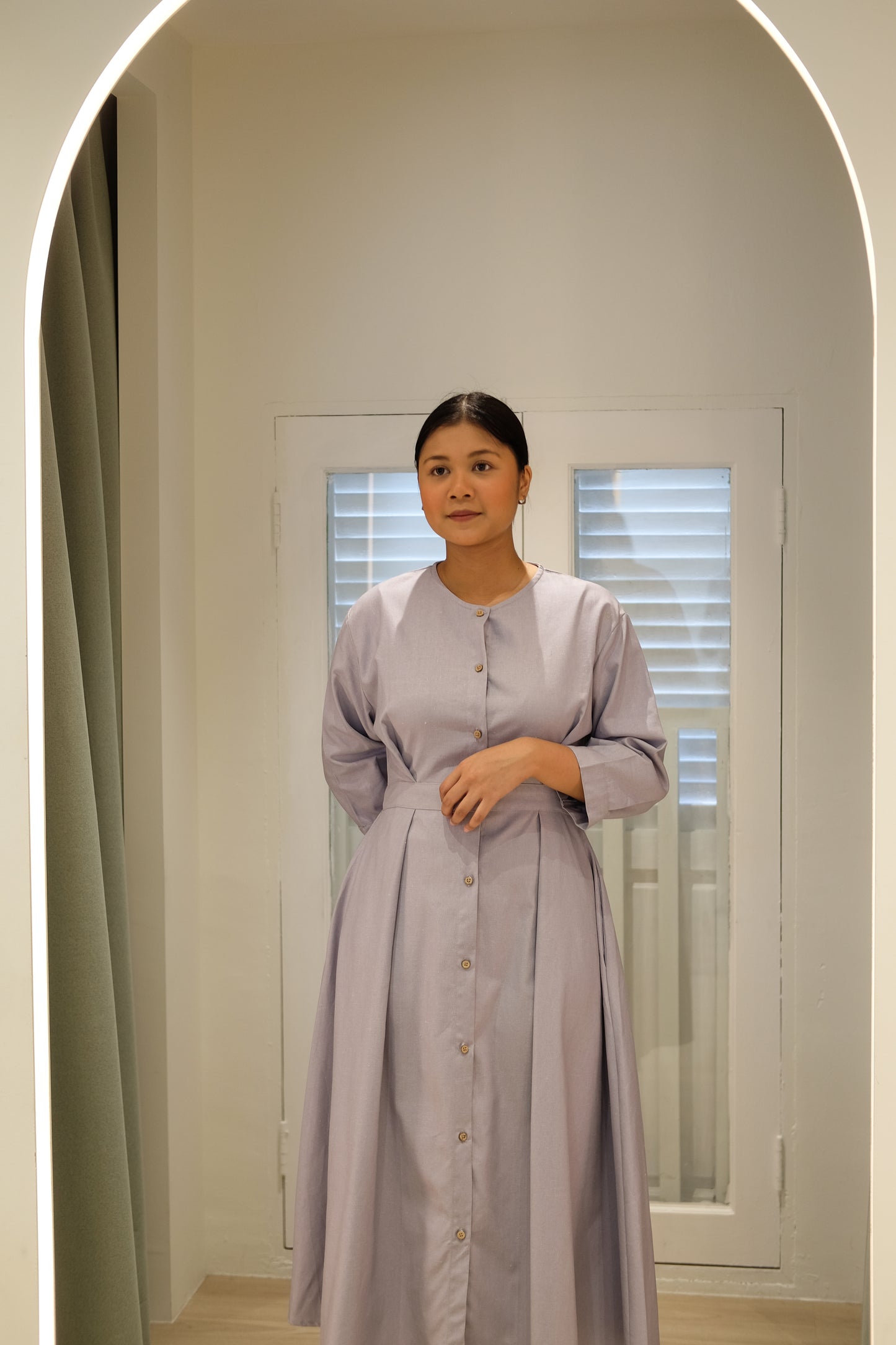 Solace Dress - Cloud