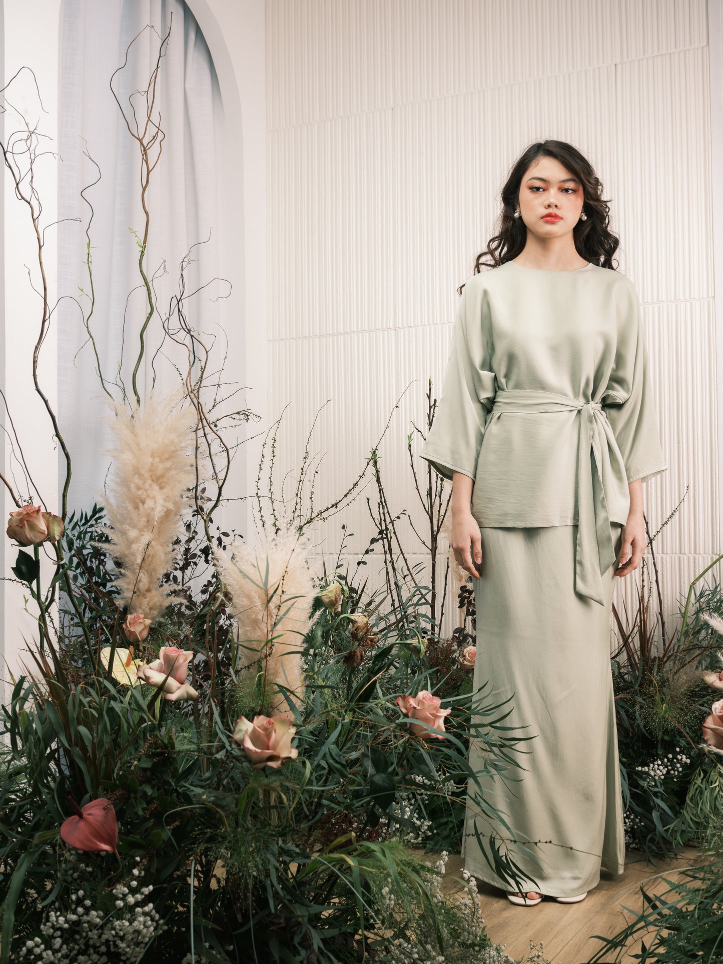 Parrish Kurung - Sage