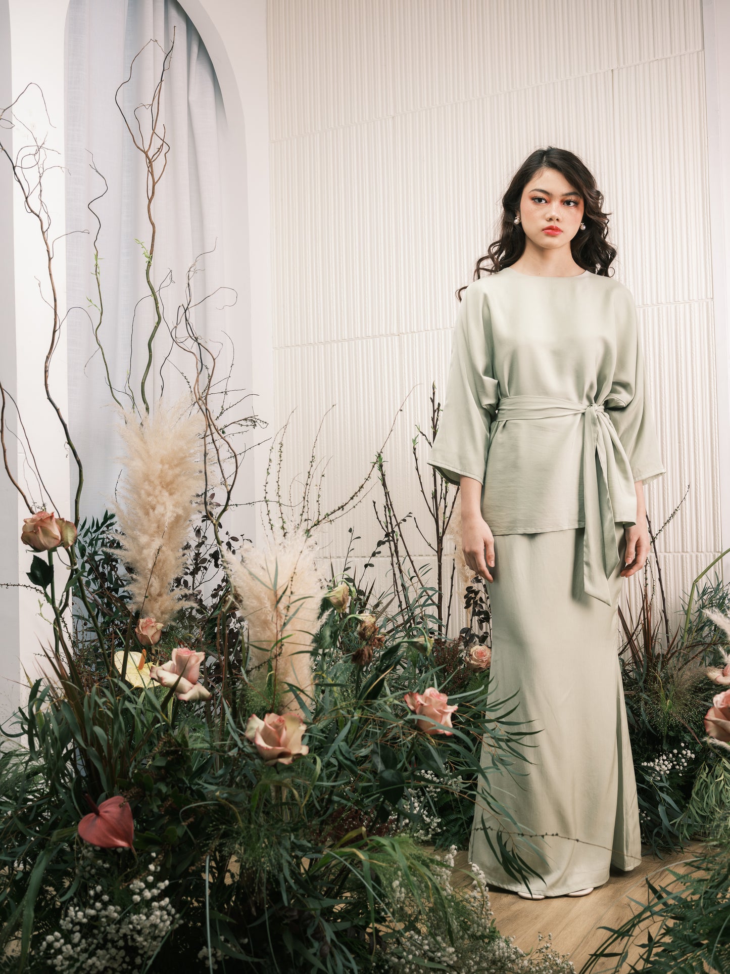 Parrish Kurung - Sage