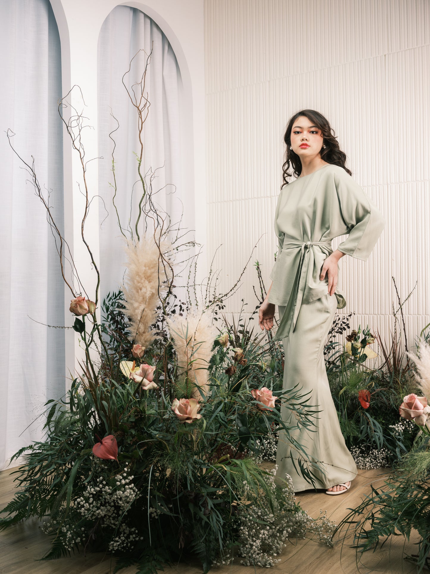 Parrish Kurung - Sage