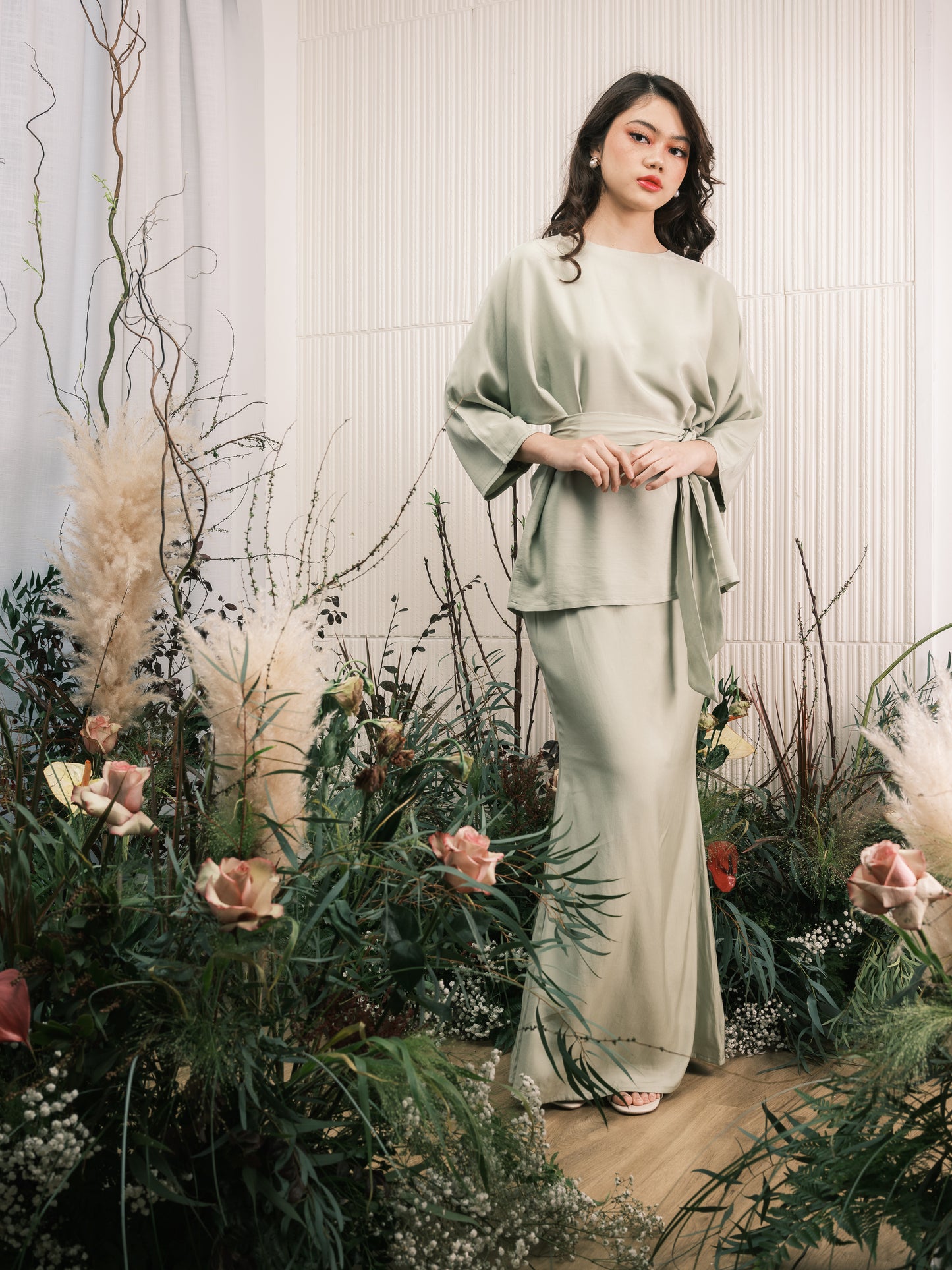 Parrish Kurung - Sage