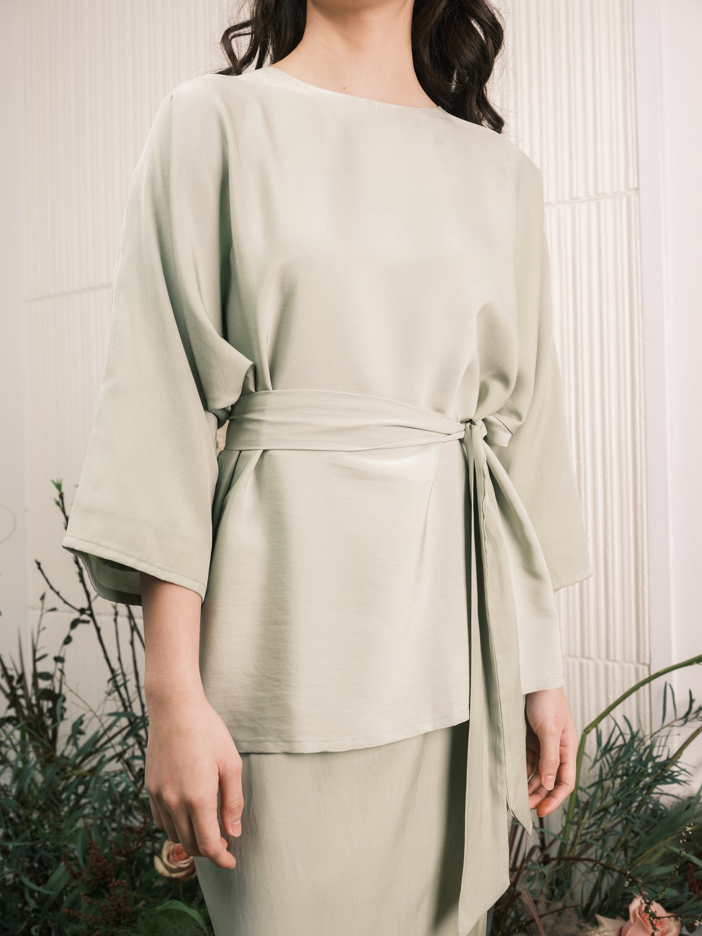 Parrish Kurung - Sage