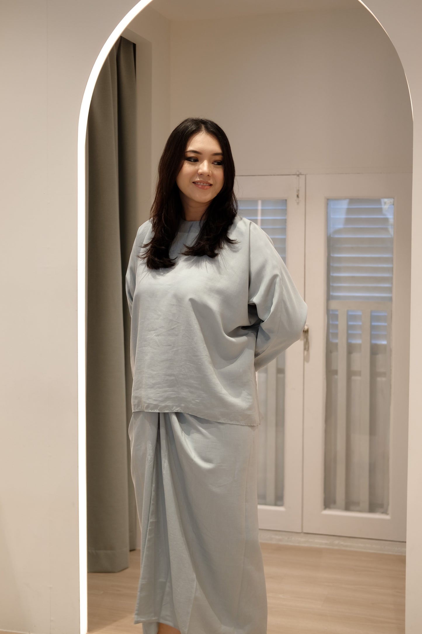 Mona Pareo Set - Powder Blue