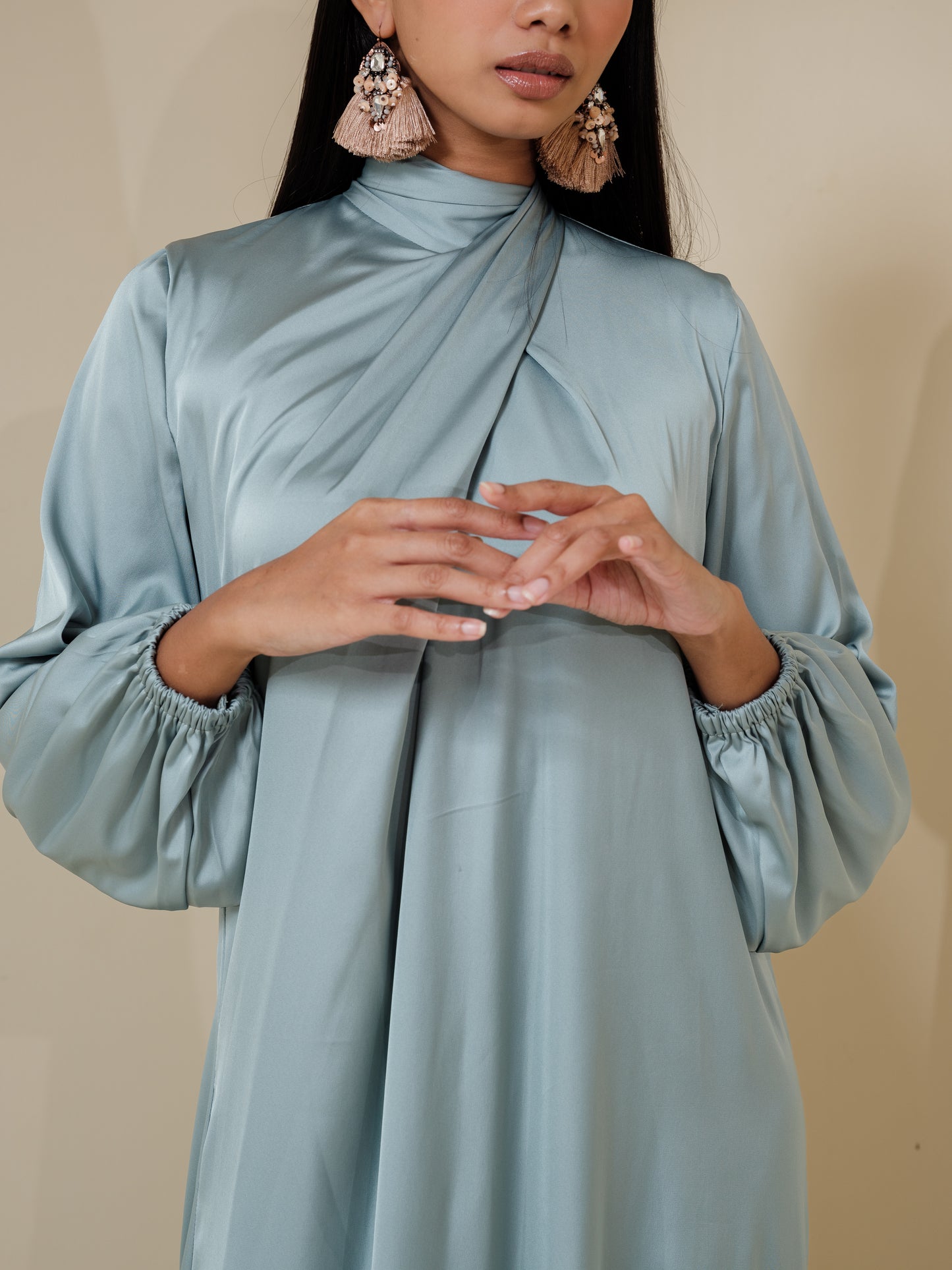 Sera Abaya - Seafoam