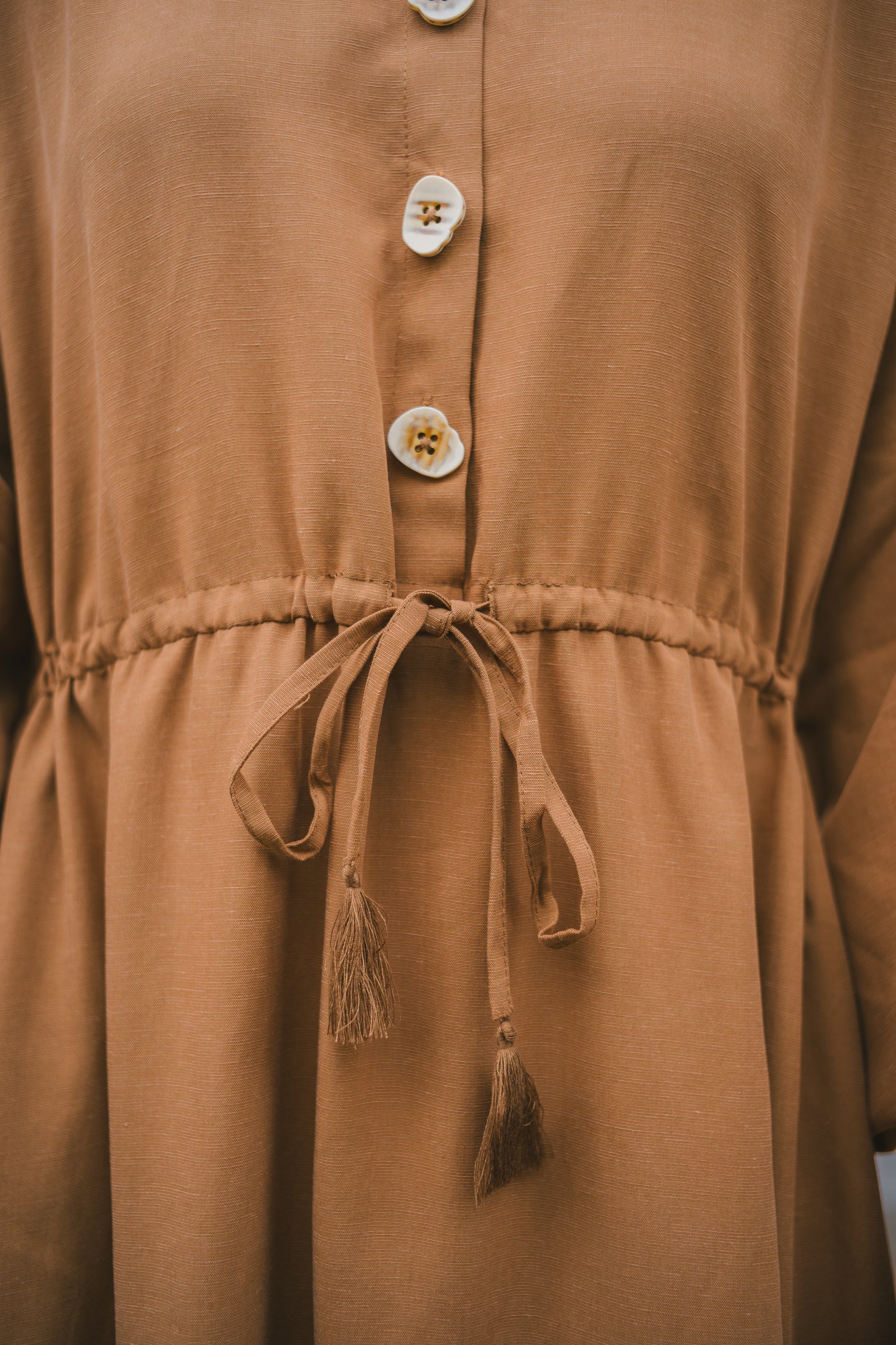 Weekend Wander Dress - Caramel