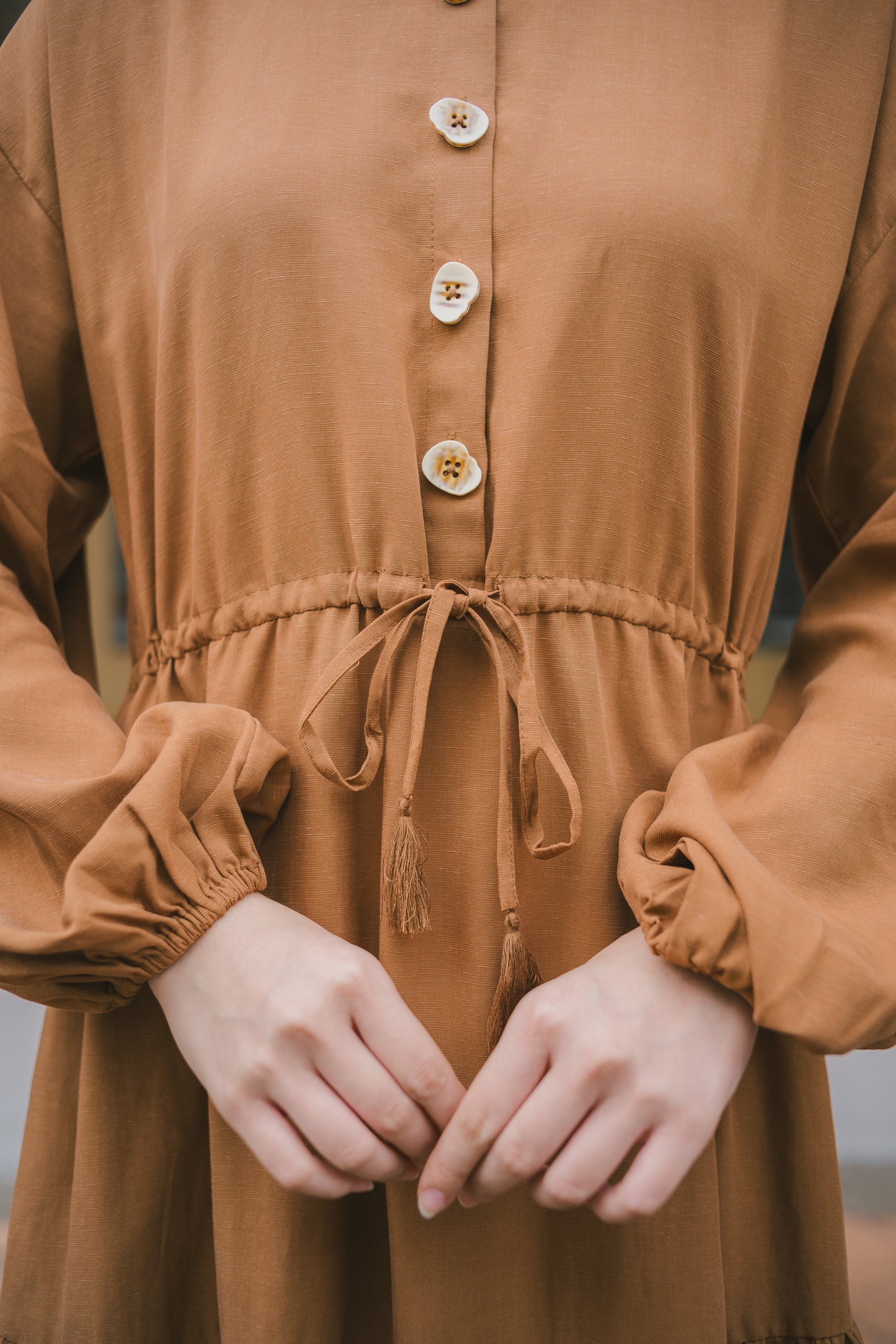 Weekend Wander Dress - Caramel