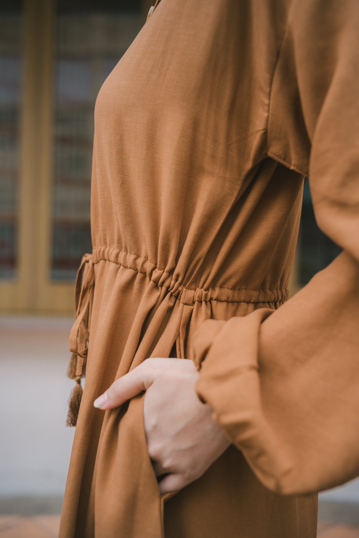 Weekend Wander Dress - Caramel