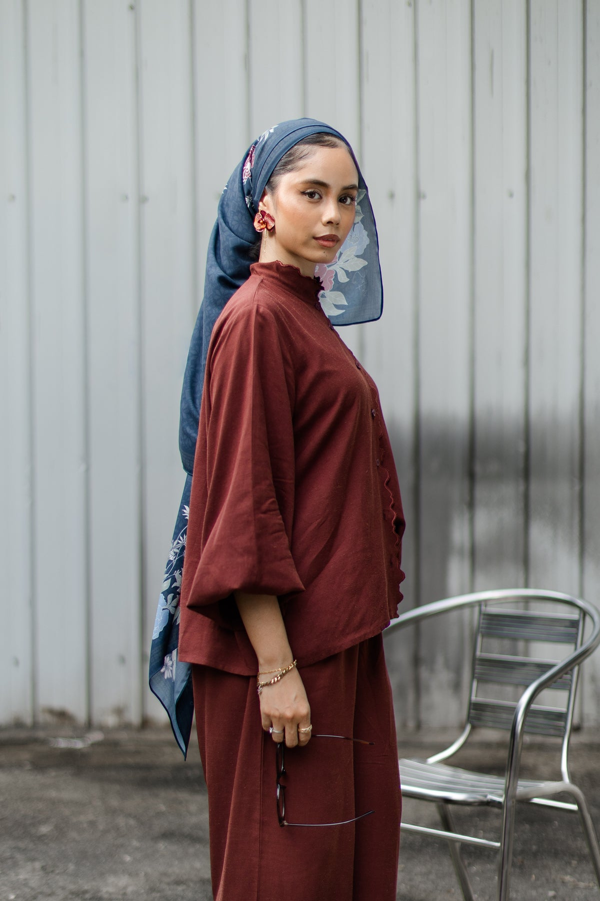 Ripple Co-ord Set - Sienna