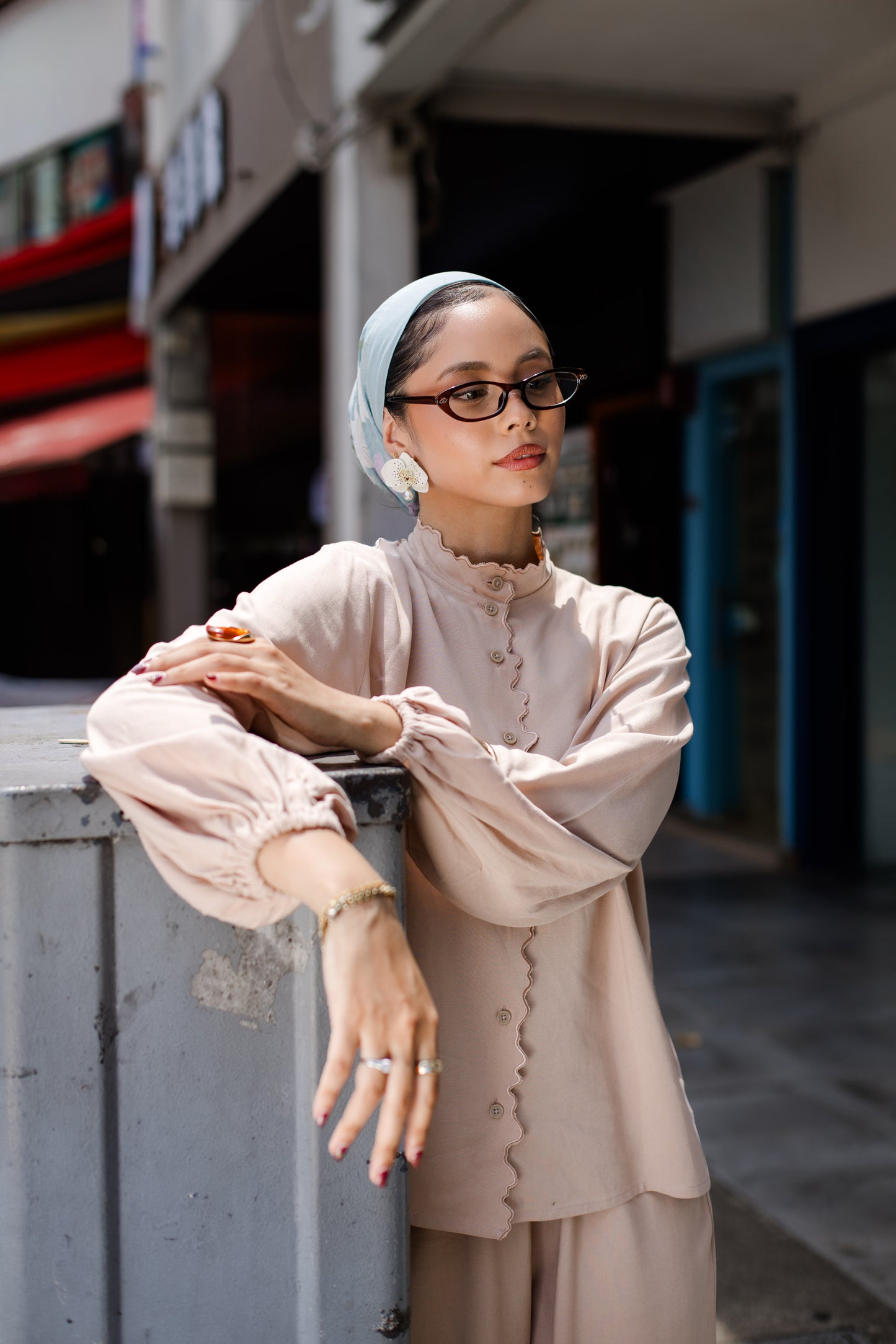 Ripple Co-ord Set - Oat