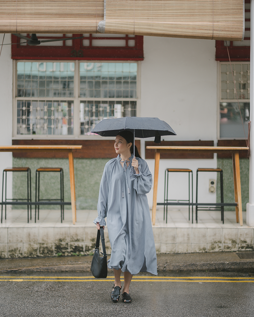 Gentle Grace Dress - Chambray