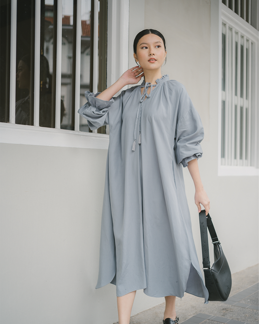 Gentle Grace Dress - Chambray