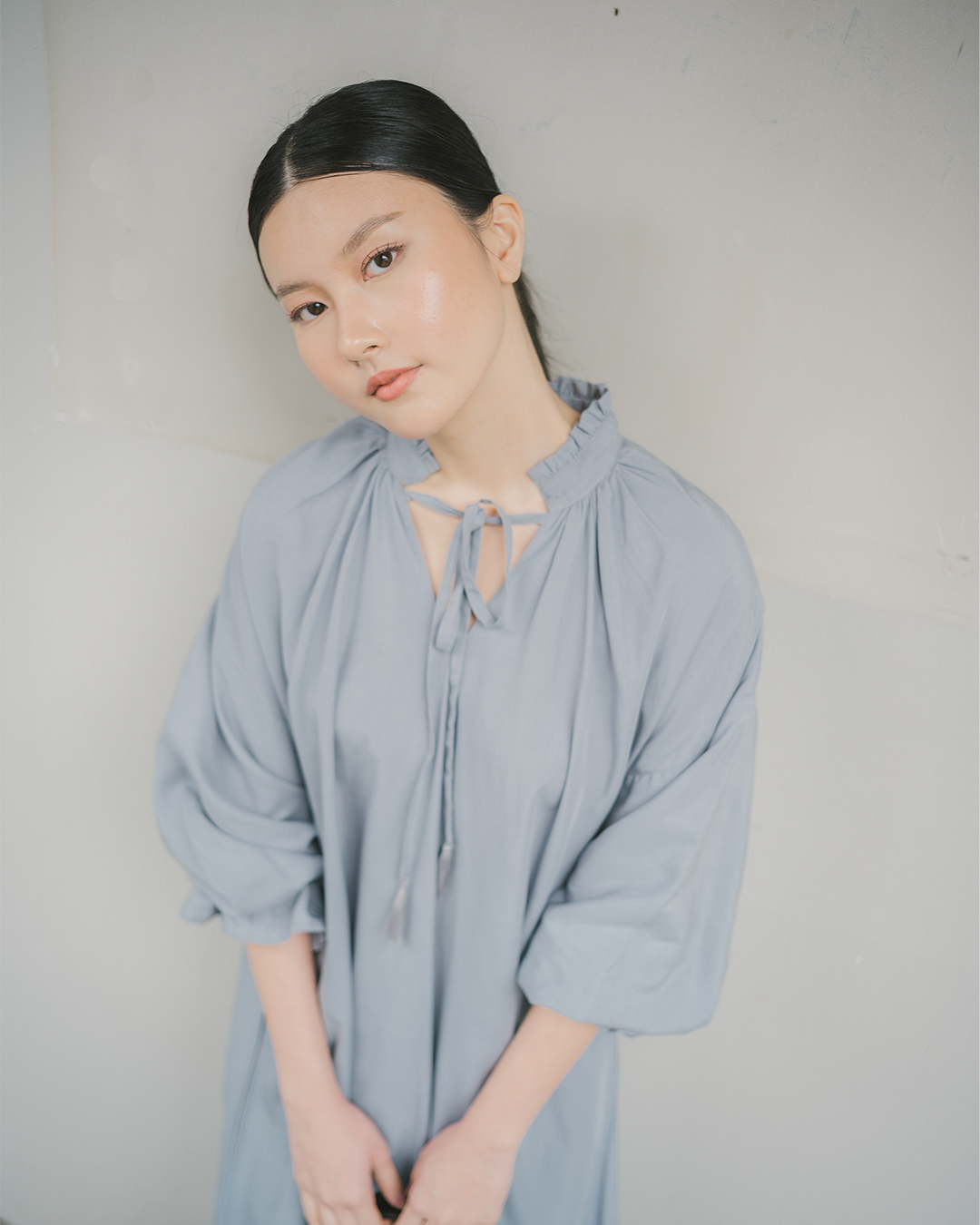 Gentle Grace Dress - Chambray