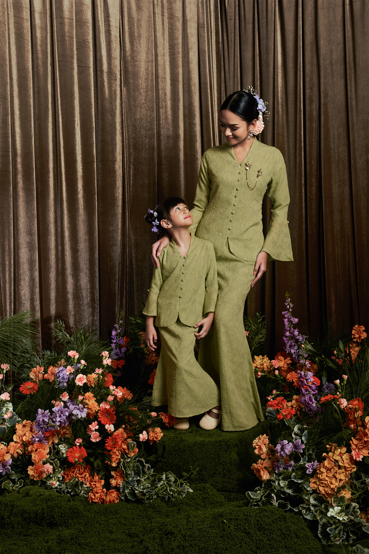 Fern Lily Kebaya - Girls