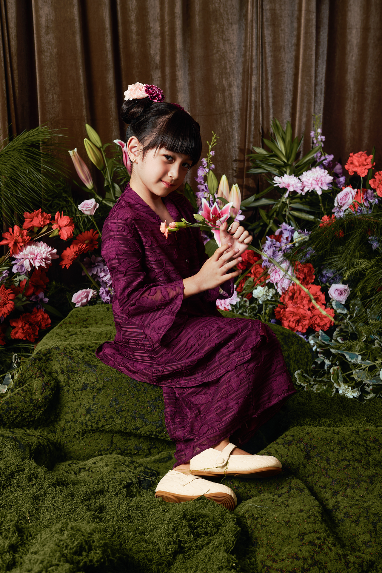 Mulberry Calla Kebaya - Girls