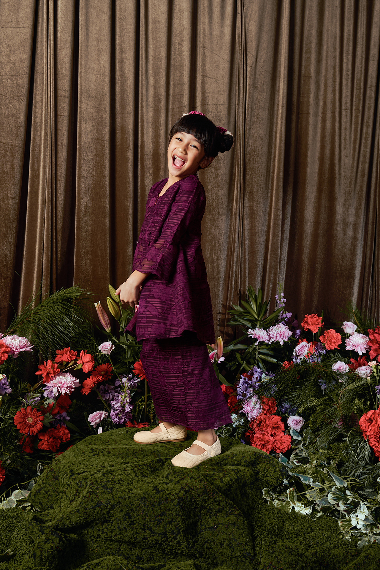 Mulberry Calla Kebaya - Girls