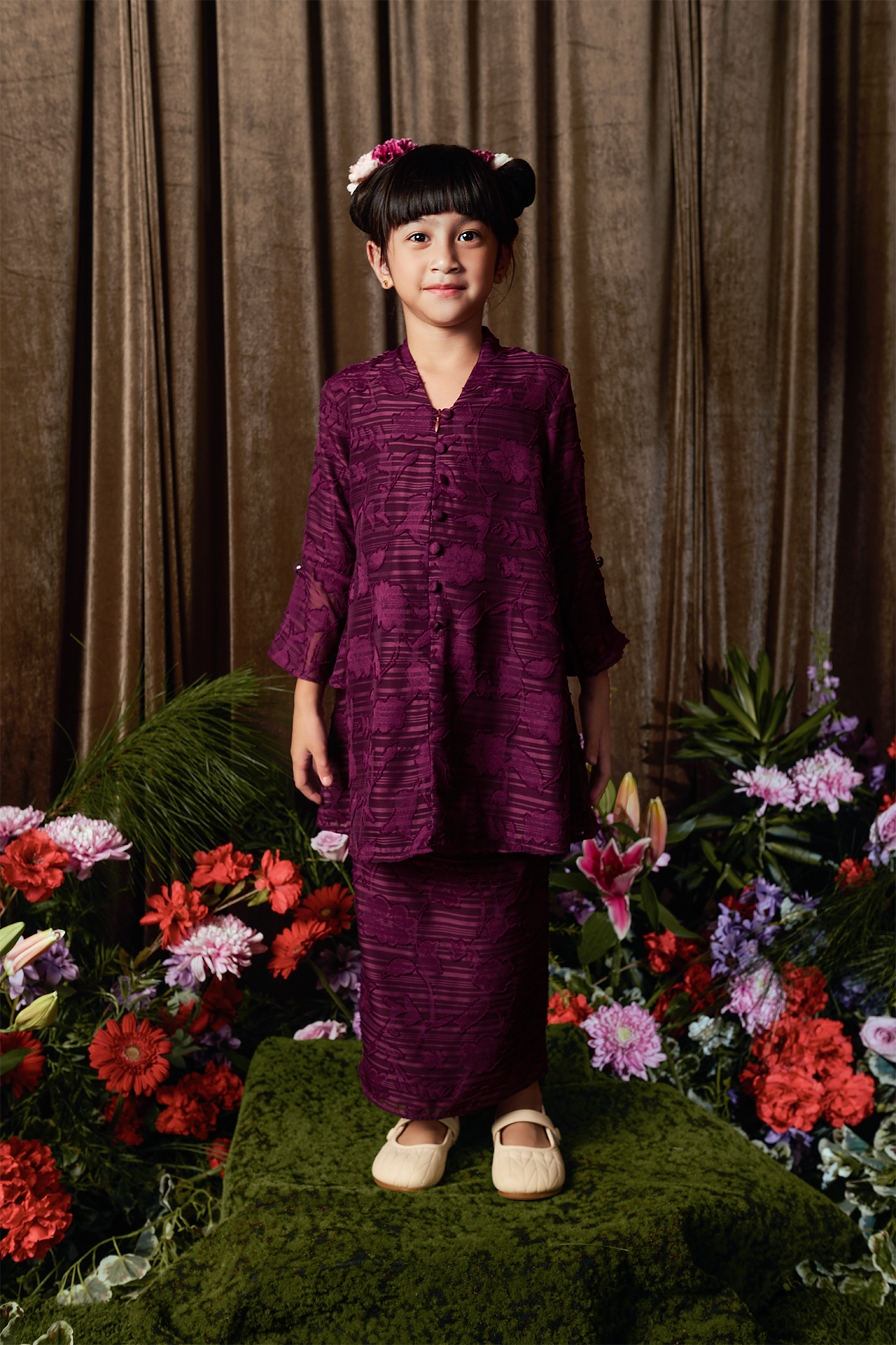 Mulberry Calla Kebaya - Girls