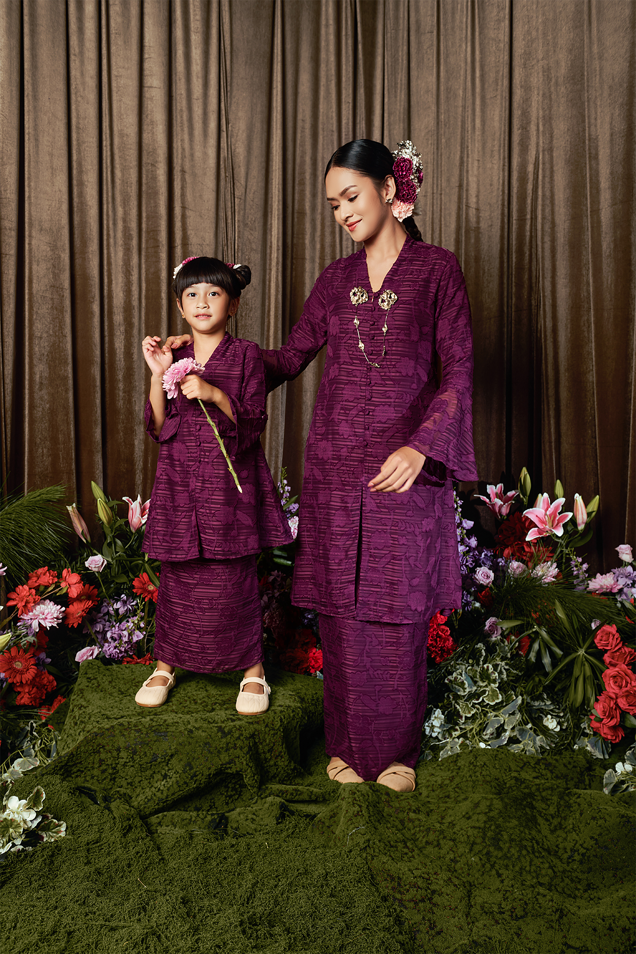 Mulberry Calla Kebaya - Girls