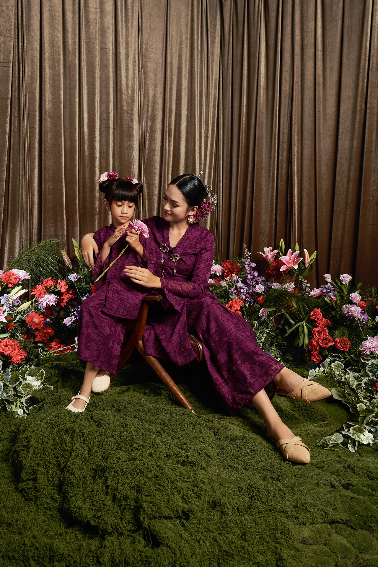 Mulberry Calla Kebaya - Girls