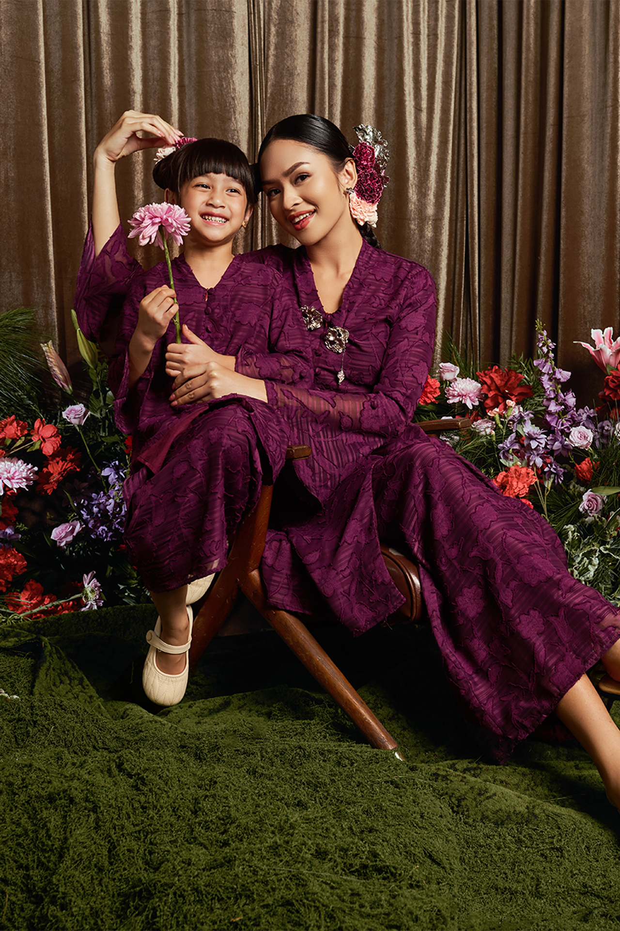 Mulberry Calla Kebaya - Girls