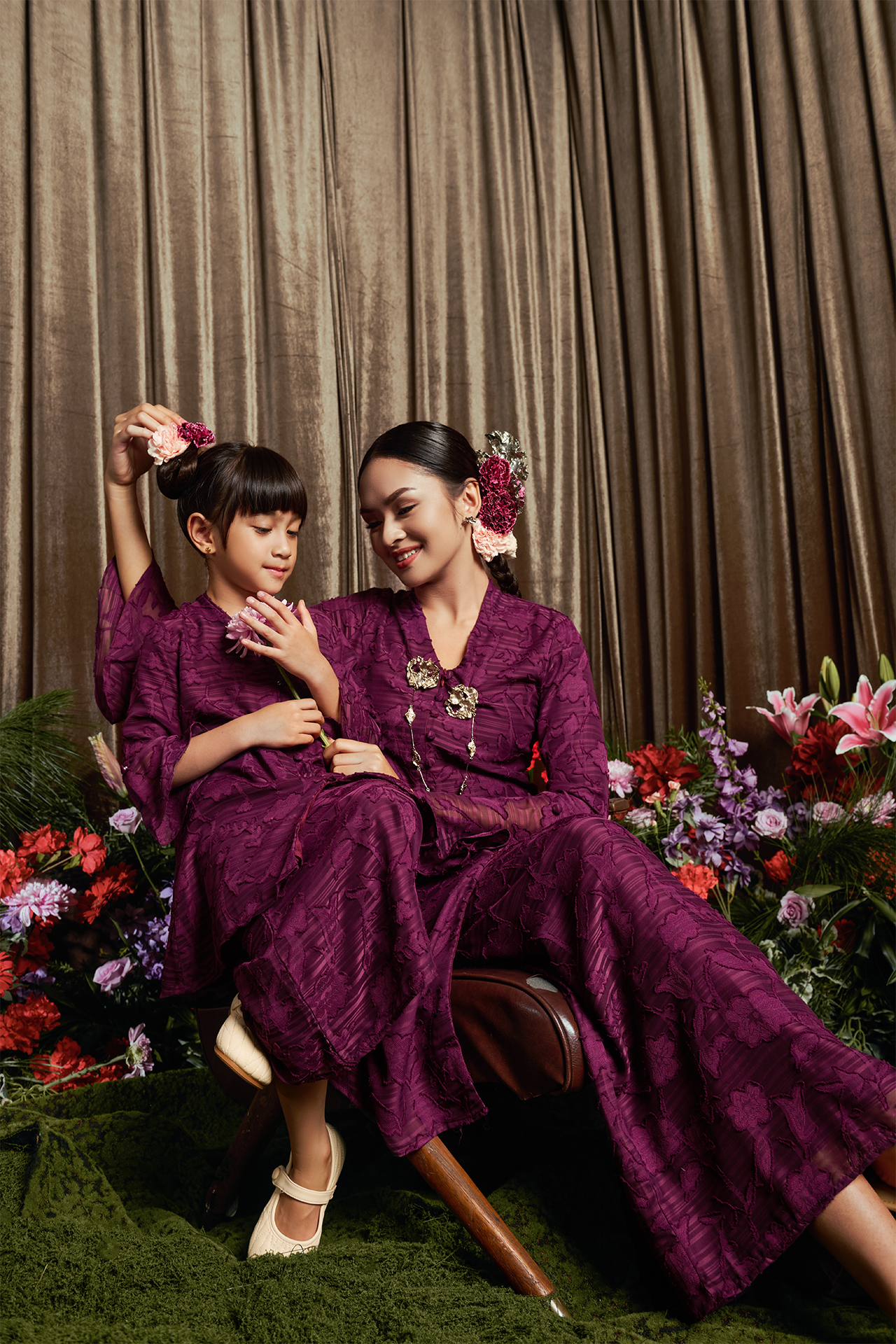 Mulberry Calla Kebaya - Girls